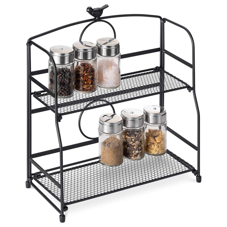 Ophelia & Co. Foldable FreeStanding Spice Rack Wayfair.co.uk